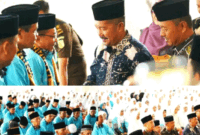 Kolase Bupati Kerinci Monadi Melepas Keberangkatan 413 Calon Haji Asal Kabupaten Kerinci.