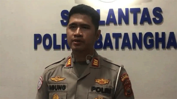 Kasat Lantas Polres Batang Hari, AKP Agung Prasetyo 