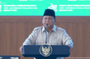 Presiden Prabowo berpidato saat Peresmian Operasionalisasi 1061 Koperasi Desa/Kelurahan Merah Putih, Kabupaten Nganjuk, (16/5/2026). Foto: YouTube/ Sekretariat Presiden