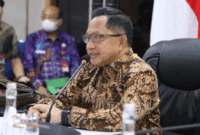 Mendagri Tito Karnavian minta Pemda di Sumatra segera realisasikan tambahan TKD Rp10,6 triliun untuk penanganan bencana, Kamis (21/5/2026). Foto: Dok. Kemendagri
