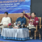Tim Tenaga Ahli Gubernur Diskusi Rabuan Roadshow (DRR) di Kota Sungai Penuh. Kamis, (21/5).