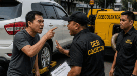Debt Collector tarik mobil. AI