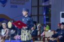 Mendiktisaintek Ajak Pelajar Jangan Takut Bermimpi ini disampaikan Brian Yuliar  saat memimpin upacara Peringatan Hari Pendidikan Nasional