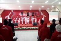 Muscab PDI Perjuangan Yang digelar DPC Kota Sungai Penuh, berjalan dengan sukses juga dihadiri ratusan kader Kader PDI P dari 8 PAC Dalam Wilayah Kota Sungai Penuh.