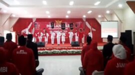 Muscab PDI Perjuangan Yang digelar DPC Kota Sungai Penuh, berjalan dengan sukses juga dihadiri ratusan kader Kader PDI P dari 8 PAC Dalam Wilayah Kota Sungai Penuh.