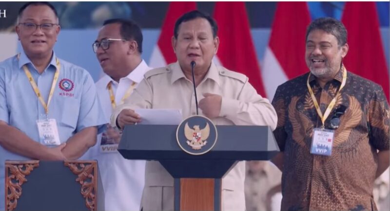 Presiden Prabowo Subianto, pembentukan Satuan Tugas (Satgas) Mitigasi Pemutusan Hubungan Kerja (PHK) dan Kesejahteraan Buruh. 