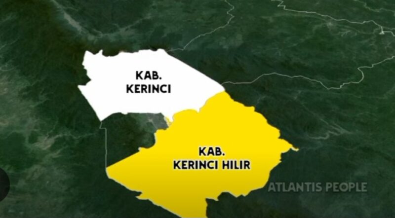 Peta rancangan Pemekaran Kabupten Kerinci Hilir, sekitar lebih kurang 15 wacana itu dan setiap kali  Pilkada calon Bupati dan Wakil Bupati   isu Pemekaran senjata ampuh untuk mendapatkan dukungan 