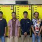 Enam diduga tersangka kelompok jaringan narkoba sabu dan gaja berhasil diamankan tin opsnal Narkoba polres Kerinci dalam operasi sejab selama 5 hari