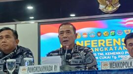 Panglima Komando Armada RI, Denih Hendrata, mengatakan keberhasilan komoditas ilegal yang diamankan meliputi timah, batu bara, bibit lobster, sisik trenggiling, hingga barang ilegal lainnya seperti ballpress dan kosmetik tanpa izin.
