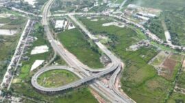 Percepatan pembangunan terus dilakukan guna mendukung konektivitas wilayah dan memperlancar distribusi logistik di kawasan Sumatera bagian selatan.tol Palembang- Betung penyelesaian fisik capai 82 persen.