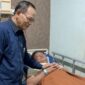 Ketua Persatuan Wartawan Indonesia (PWI) Provinsi Jambi, H. Riduan Agus, melakukan kunjungan langsung ke Rumah Sakit DKT Kota Jambi untuk membesuk Sekretaris Jenderal (Sekjen) PWI Jambi, Arwani, yang tengah menjalani perawatan inap.