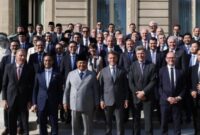 Presiden  bersama Presiden Prancis  menghadiri peluncuran France–Indonesia High Level Business Council sebagai langkah strategis untuk memperkuat hubungan ekonomi antara Indonesia dan Prancis.