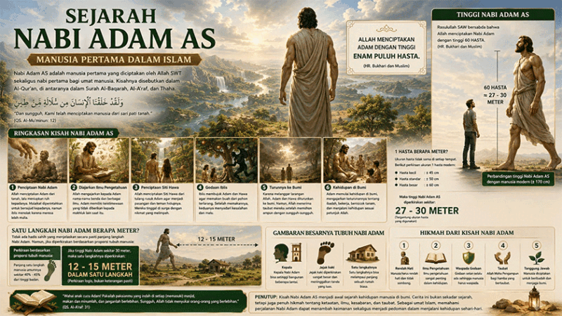 Ilustrasi Nabi Adam