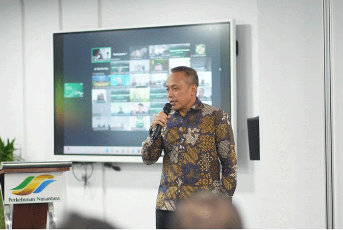 Direktur Utama PTPN IV PalmCo Jatmiko K. Santosa--