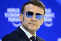 Presiden Prancis Emmanuel Macron (dok. AFP/FABRICE COFFRINI)
