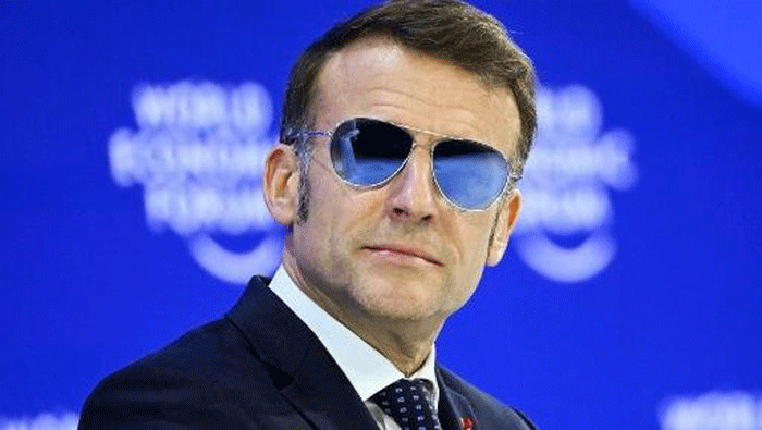 Presiden Prancis Emmanuel Macron (dok. AFP/FABRICE COFFRINI)