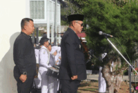 Wali Kota Sungai Penuh Alfin memimpin upacara Hari Lahir Pancasila 2026