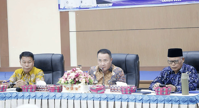Wali Kota Alfin menekankan sinergi OPD, optimalisasi pajak daerah, dan peningkatan retribusi guna mendukung pembangunan serta pelayanan publik.
