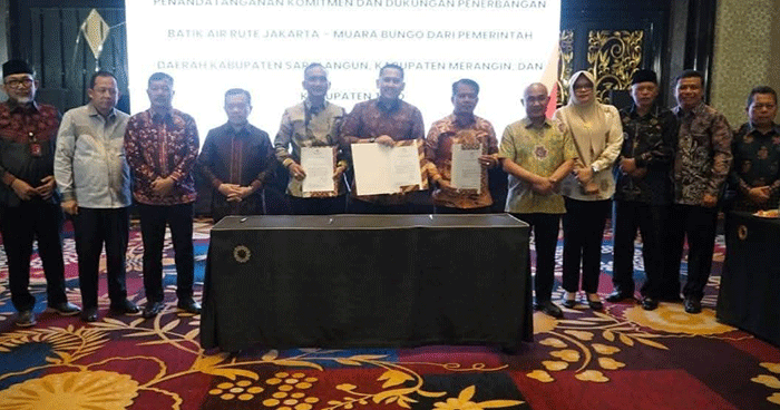 Wakil Wali Kota Sungai Penuh Azhar Hamzah mendorong penguatan Bank Jambi dalam RUPS Luar Biasa di Bandung