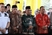 Wakil Wali Kota Sungai Penuh, Azhar Hamzah menghadiri kegiatan Sosialisasi Akbar Pencegahan Paham Intoleransi, Radikalisme, Ekstremisme, Terorisme (IRET), TCC dan Perundungan di Lingkungan Pendidikan Kabupaten Kerinci dan Kota Sungai Penuh 