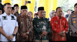 Wakil Wali Kota Sungai Penuh, Azhar Hamzah menghadiri kegiatan Sosialisasi Akbar Pencegahan Paham Intoleransi, Radikalisme, Ekstremisme, Terorisme (IRET), TCC dan Perundungan di Lingkungan Pendidikan Kabupaten Kerinci dan Kota Sungai Penuh 