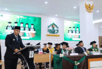Wali Kota Sungai Penuh, Alfin, SH menghadiri prosesi Wisuda XII Institut Agama Islam Negeri (IAIN) Kerinci 