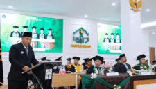 Wali Kota Sungai Penuh, Alfin, SH menghadiri prosesi Wisuda XII Institut Agama Islam Negeri (IAIN) Kerinci 