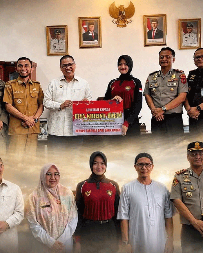 Puteri Padang Panjang berhasil menembus Istana Negara dan mengukir sejarah baru.