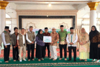 Penerima bantuan Baznas Padang Panjang tahap II/2026.