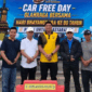 Sekda Kota Sungai Penuh Alpian menghadiri Car Free Day dan olahraga bersama dalam rangka Hari Bhayangkara ke-80 di Lapangan Merdeka