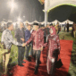 Wawako Sungai Penuh Azhar Hamzah menghadiri pembukaan Pekan Kebudayaan Daerah Kabupaten Merangin di Taman Mini Melayu Jambi.