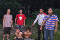 Sering Beraksi di Jaluko, Dua Pencuri Besi Akhirnya Dibekuk Polisi-Ist-