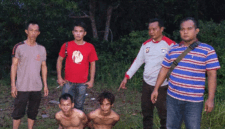 Sering Beraksi di Jaluko, Dua Pencuri Besi Akhirnya Dibekuk Polisi-Ist-