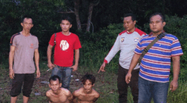 Sering Beraksi di Jaluko, Dua Pencuri Besi Akhirnya Dibekuk Polisi-Ist-