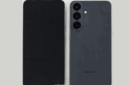 Bocoran tampilan Samsung Galaxy S26 FE yang dibagikan WPC. Ponsel ini tampak mengusung modul kamera yang mirip dengan seri Galaxy S26. (WPC)