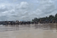 Aktivitas tambang emas ilegal dalam skala besar di Desa Teluk Langkap, Kecamatan Sumay, Kabupaten Tebo, Jambi disebut telah menyebabkan kerusakan hutan dan pencemaran lingkungan. 