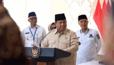 Presiden Republik Indonesia Prabowo Subianto tiba di Krui, Pesisie Barat, Lampung, Rabu (10/6/2026)  untuk mersesmikan Rumah Sakit Umum Daerah (RSUD) KH. M. Thohir Krui. Foto: YouTube/ Sekretariat Presiden