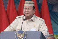 Presiden Prabowo berpidato di Puncak Pekan Nasional Petani Nelayan XVII 2026, Gorontalo, 24 Juni 2026 Foto: Dok. YouTube Setpres