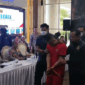 Tersangka Taufik Hidayat saat konferensi pers Pengungkapan Kasus Taufik Hidayat di Polda Jabar, Jumat (26/6/2026). Foto: Abisatya/kumparan