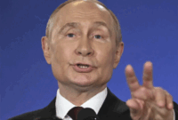 Presiden Rusia Vladimir Putin. Foto: Andrew Caballero-Reynolds/AFP