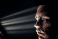 Ilustrasi face recognition atau AI. Foto: sp3n/Shutterstock