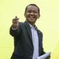 Menteri ESDM Bahlil Lahadalia bersiap menyampaikan keterangan saat konferensi pers terkait penemuan cadangan gas raksasa di Kementerian ESDM, Jakarta, Senin (20/4/2026). Foto: Dhemas Reviyanto/ANTARA FOTO