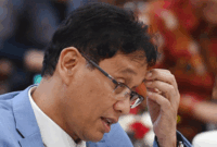 Menteri Keuangan Purbaya Yudhi Sadewa memberikan keterangan saat konferensi pers APBN KiTa edisi Mei 2026 di Jakarta, Selasa (19/5/2026). Foto: M Risyal Hidayat/ANTARA FOTO