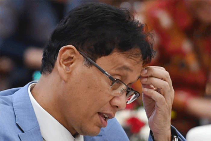 Menteri Keuangan Purbaya Yudhi Sadewa memberikan keterangan saat konferensi pers APBN KiTa edisi Mei 2026 di Jakarta, Selasa (19/5/2026). Foto: M Risyal Hidayat/ANTARA FOTO