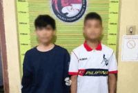 Dua pemuda berinisial MAB (22) dan MZ (26) diringkus Satuan Reserse Narkoba Polres Padang Panjang 