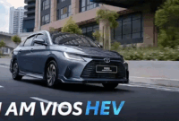 Desain eksterior Toyota Vios Hybrid di IIMS 2026. (YouTube Toyotamy) /