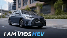 Desain eksterior Toyota Vios Hybrid di IIMS 2026. (YouTube Toyotamy) /