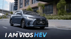 Desain eksterior Toyota Vios Hybrid di IIMS 2026. (YouTube Toyotamy) /