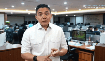 Seskab Letkol Teddy Indra Wijaya. Foto: Instagram/ @sekretariat.kabinet