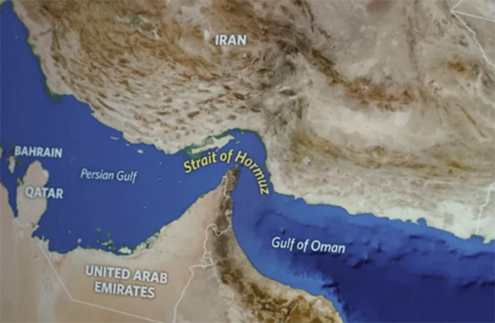 Ilustrasi Selat Hormuz. Foto: DIA TV/Shutterstock